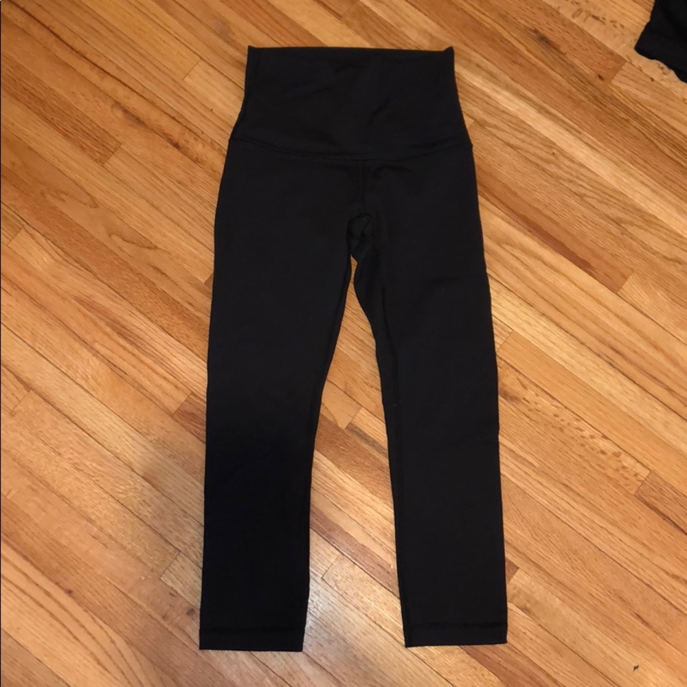 EUC High Waist Crop Leggings